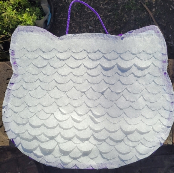 Handmade custom Hello kitty Traditional Mexican Piñata 🪅 Purple - Picture 5 of 6